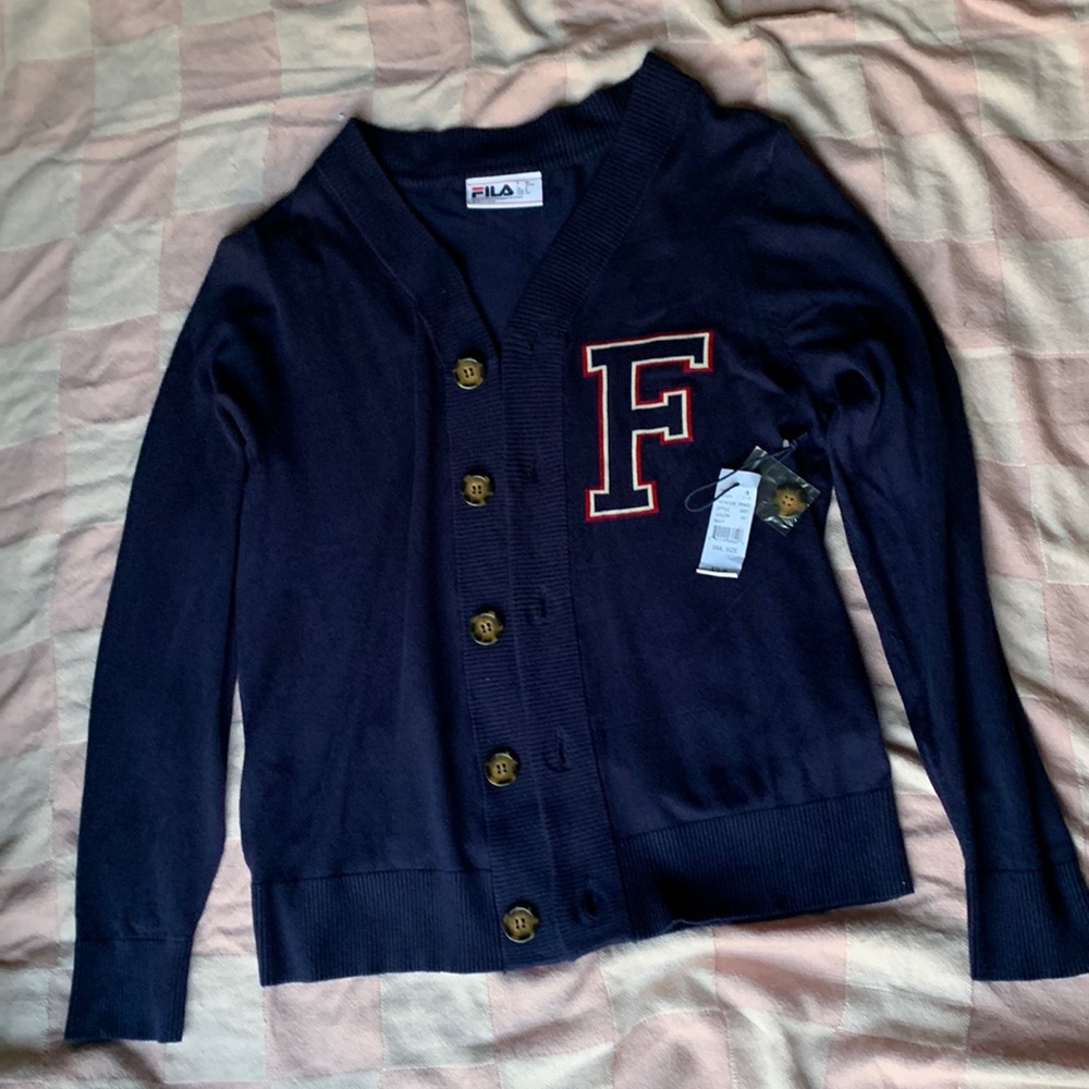 FILA brand new cardigan